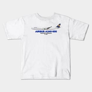 Airbus A340-600 - Deutsche Lufthansa Kids T-Shirt